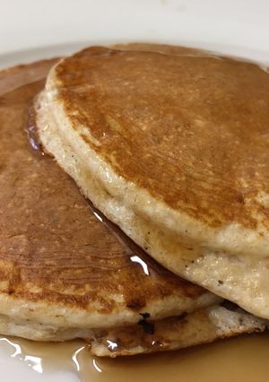 Foto de Panquecas Douradas Fit de Aveia
