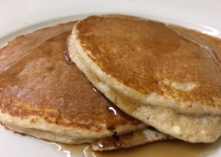 Panquecas Douradas Fit de Aveia