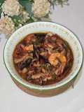 Tumis Cumi Asap dan Udang