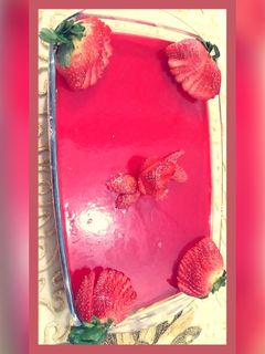 صورة لوصفة تشيز كيك الفراولة 🍓🍓