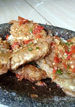 Foto resep Telur geprek