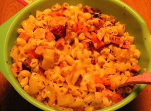 Una foto de Ensalada con pasta (de campeonato)
