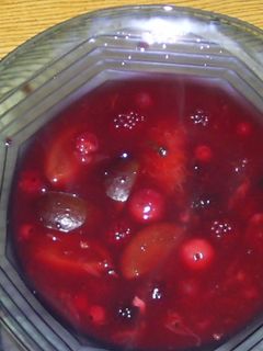 Gyümölcsleves recept fotója
