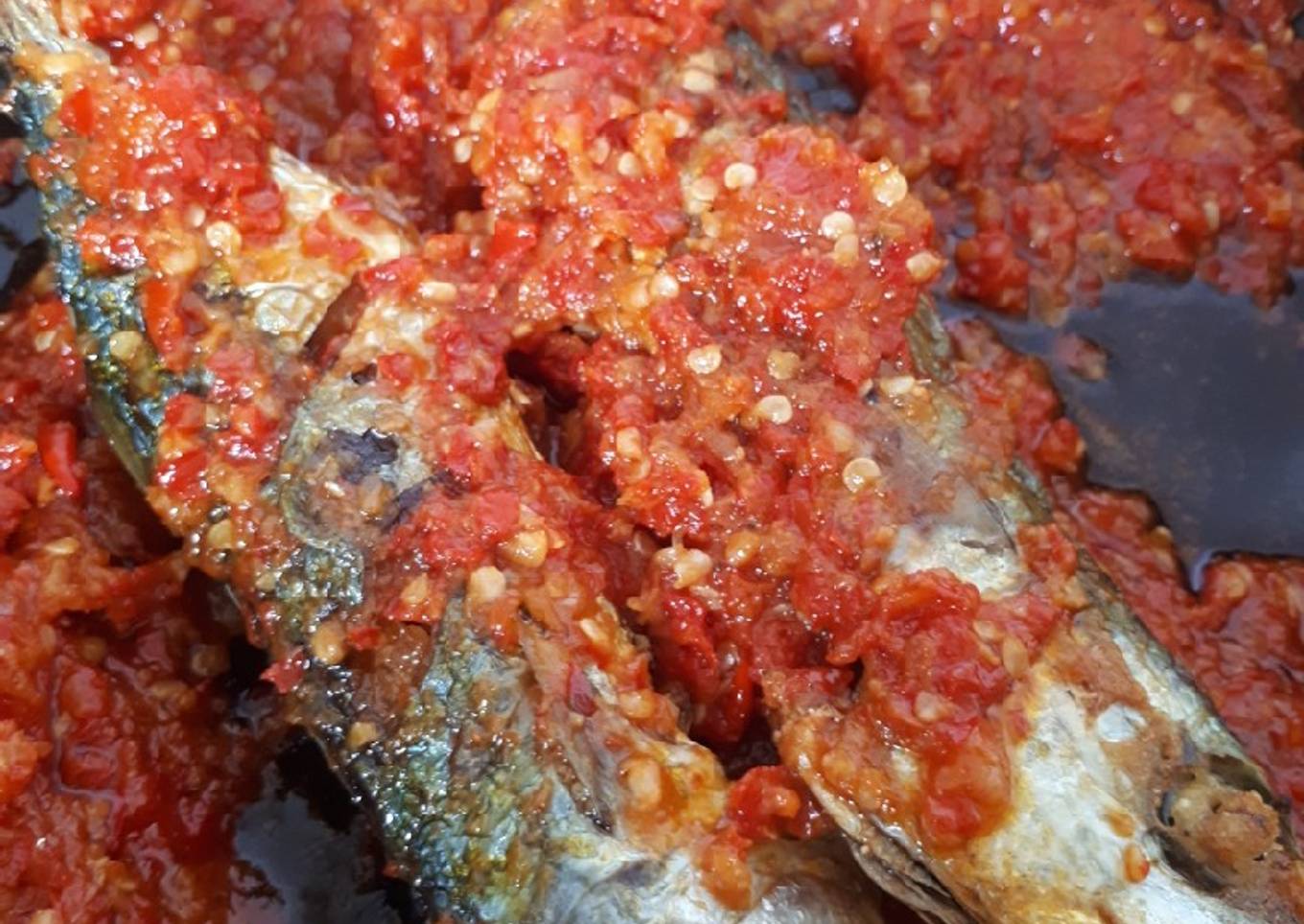 Balado ikan kembung