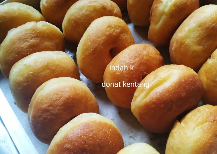 Donat Kentang no ulen yang gak bikin capek