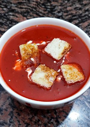 A picture of Tomato Soup 📌.