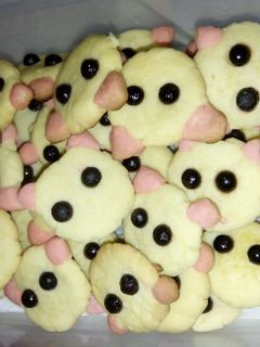 Foto resep Kue kucing babi rasa keju, snack lebaran by teflon