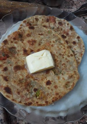 A picture of Crispy Mooli Parantha.