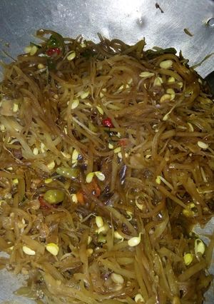 Foto resep Eseng kates + capar dele