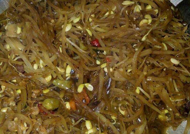 Langkah Mudah untuk Membuat Eseng kates + capar dele Anti Gagal