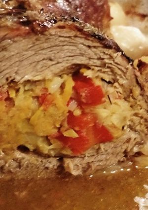 Una foto de Colita de cuadril rellena
