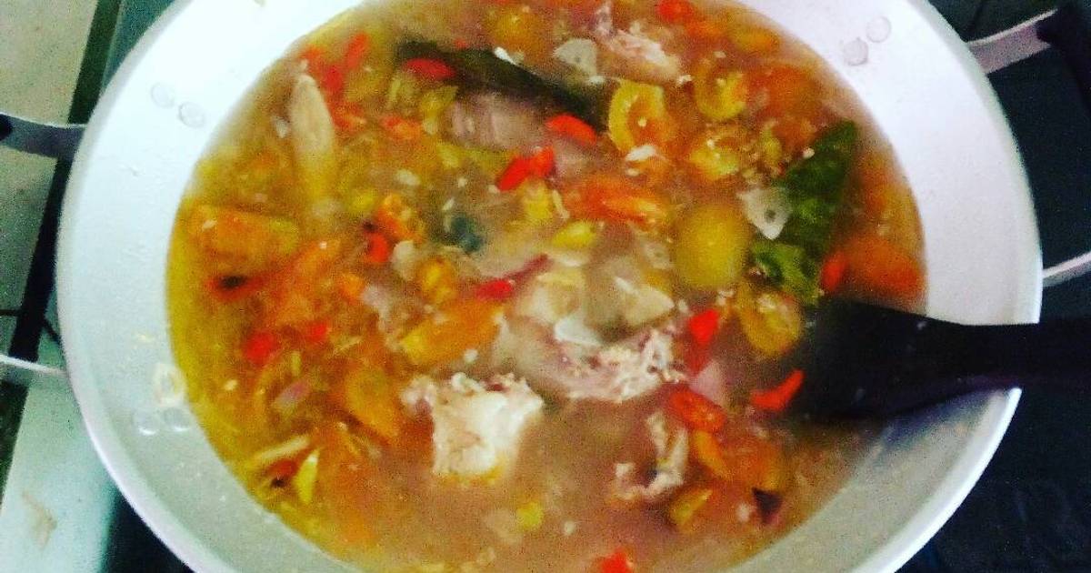 Resep Garang Asem Ayam Kampung oleh Ulfatul Khasanah - Cookpad