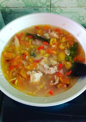 Foto resep Garang Asem Ayam Kampung