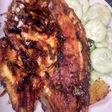 Ikan gurame bakar bumbu kicap