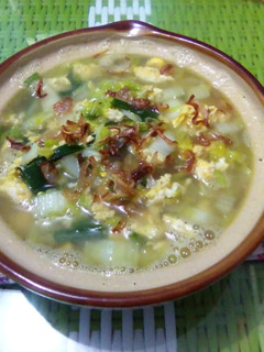 Foto resep Sayur sawi orek telur