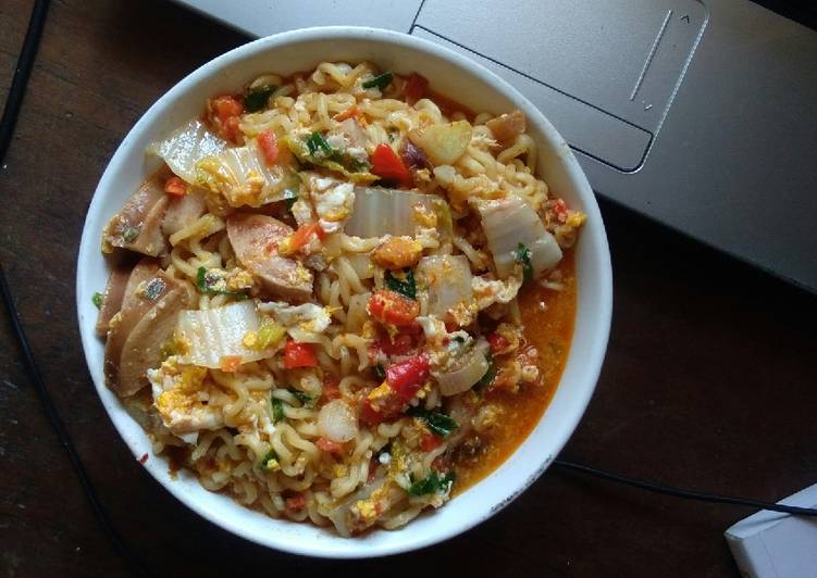 Ramyun kuah kental