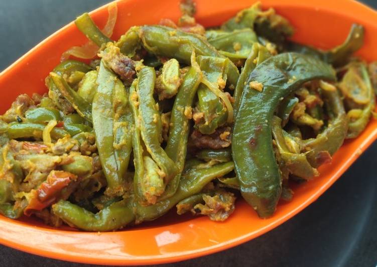 Easiest Way to Prepare Quick Masala flat beans