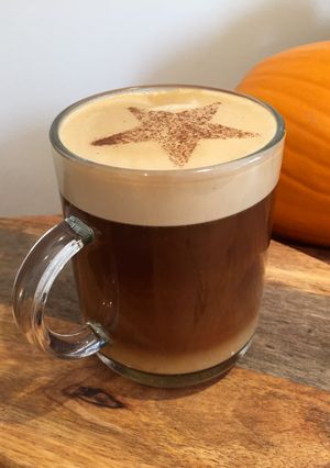 A picture of Real Pumpkin Spice Latte 🎃.