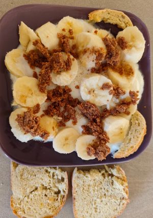 Une photo de Snack Sportif à la Banane et Beurre d'Amande