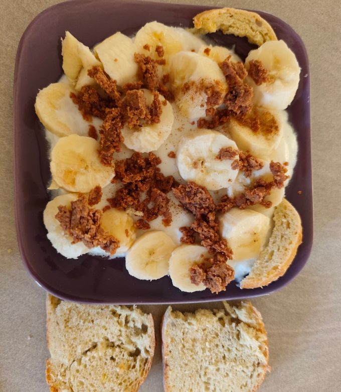 Une photo de Snack Sportif à la Banane et Beurre d'Amande