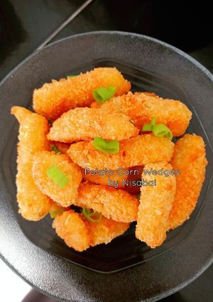 Foto resep Potato Corn Wedges