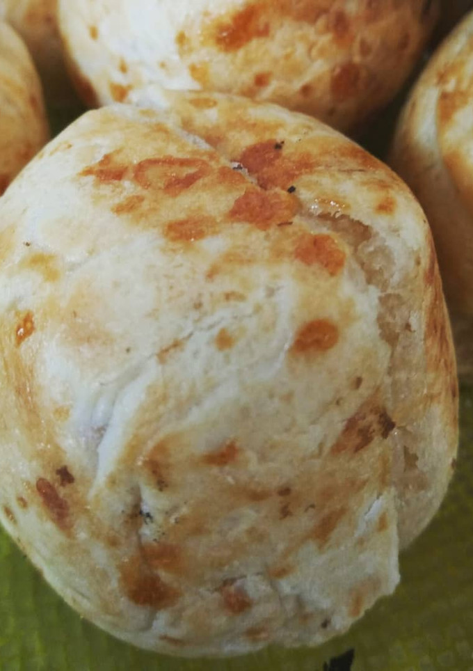 Una foto de Pao de queijo o chipa