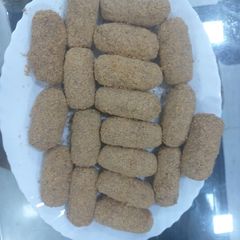 Chicken potato cutlets A picture of Chicken potato cutlets.