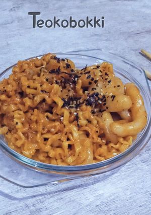 Foto resep Tteokobokki Homemade With Samyang