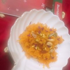 Carrot halwa A picture of Carrot halwa.