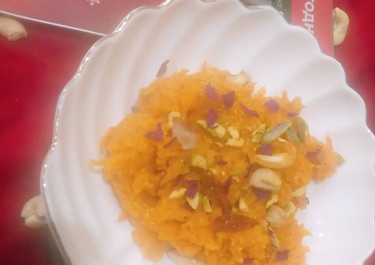 Steps to Make Speedy Carrot halwa