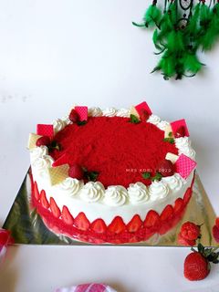 Foto resep Red Velvet Crumble