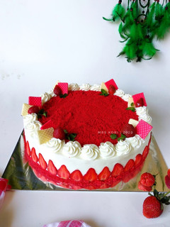 Foto resep Red Velvet Crumble