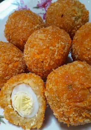 Foto resep Bola Sempol Ayam isi Telur Puyuh