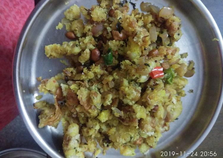 Bread upma