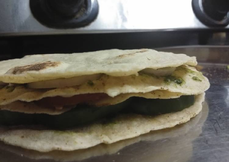 Easiest Way to Prepare Favorite Roti sandwich