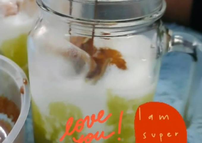 Bagaimana Membuat Matcha milk coffee yang Enak