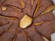 A picture of pears chocolate