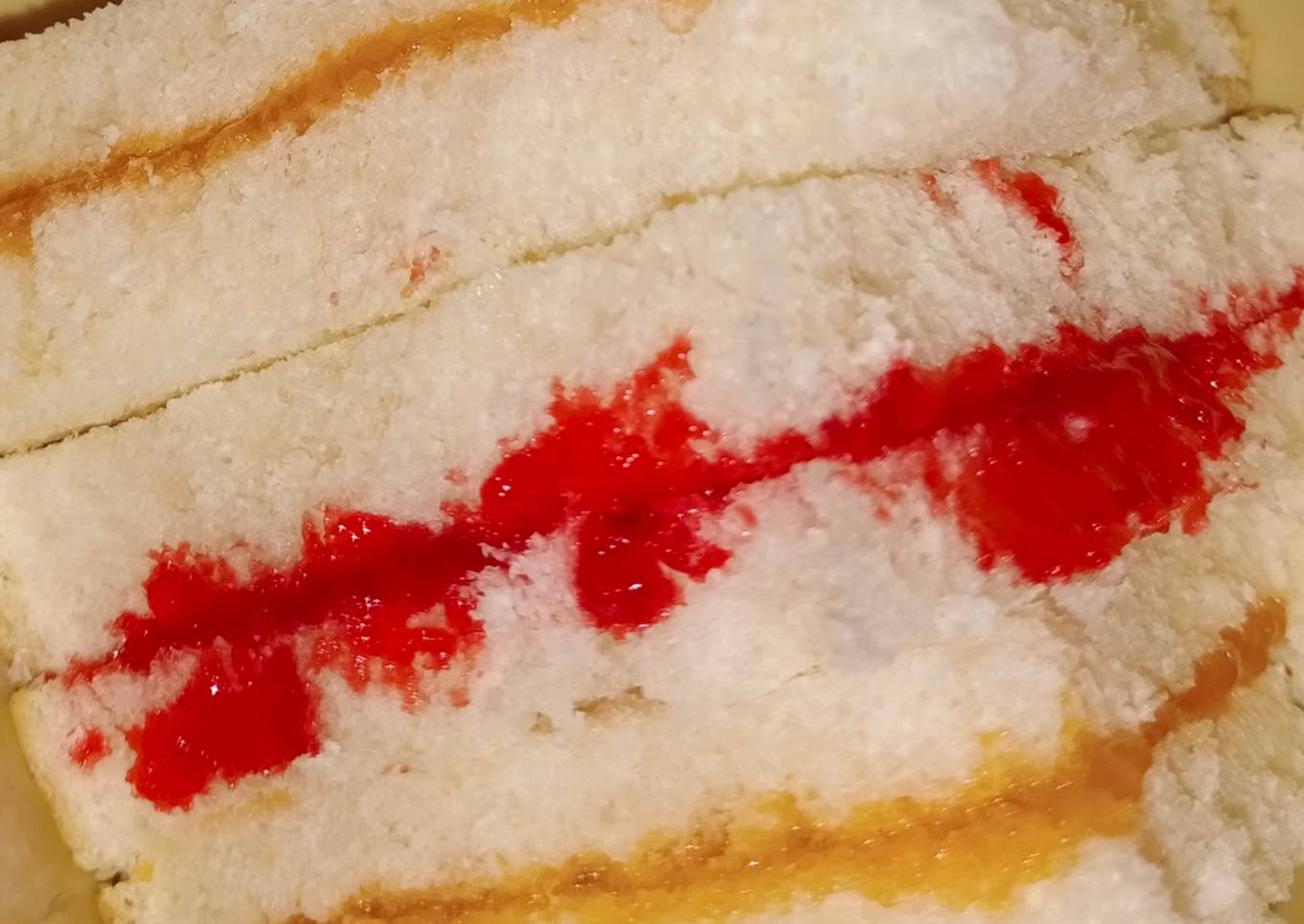 Three color sandwiches