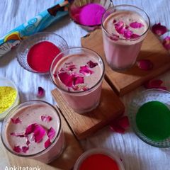 A picture of Rose Thandai.