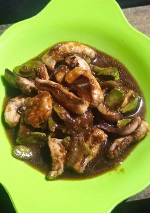 Foto resep Sotong Tumis Wijen