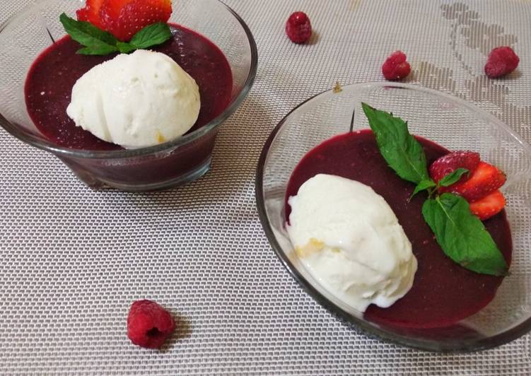 Финский ягодный суп