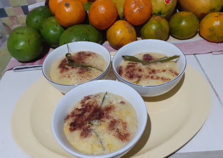 Steam pisang tanduk kayu manis (takjil buka puasa)