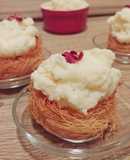 Othmaliyeh Kunafa with Homemade Cream