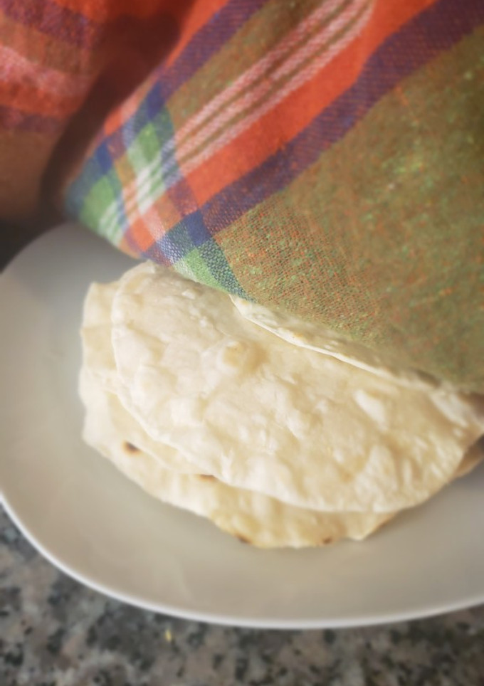 Una foto de Masa de trigo para tacos