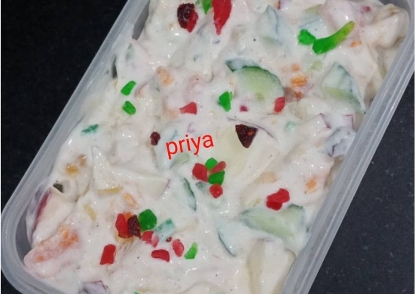 Russian Fruits Salad
