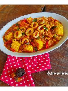 Foto resep Cumi Saus Padang