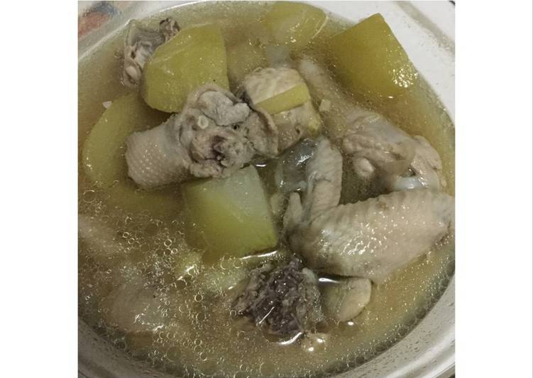 Recipe of Homemade Tinola (chicken soup)