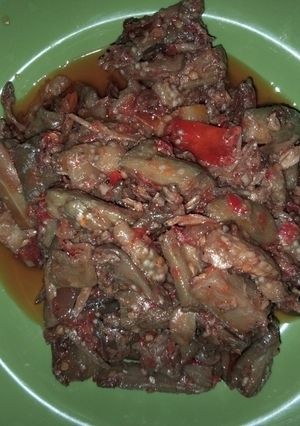 Foto resep Terong balado teri