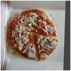 Suji pizza A picture of Suji pizza.
