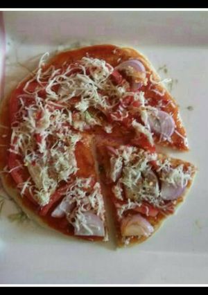 A picture of Suji pizza.